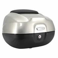 TOP CASE 37L VENDU SANS LE SUPPORT (1B01284) ORIGINE PIAGGIO 400-530 MP3 2022> GRIS CLOUD G04 -CM277547