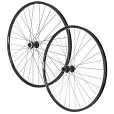 ROUES VTT 29" KARMA DISQUE NOIR DOUBLE PAROI AVEC OEILLET MOYEU SHIMANO TX505 DISQUE CENTERLOCK 9/10/11V. BLOCAGE RAPIDE (PAIRE) 32 RAYONS JANTE 21C