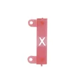 POCHOIR GRAVAGE TGV ALPHA EN LIGNE LETTRE X (SACHET DE 20)  -ICA-