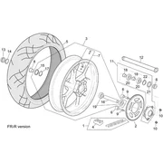 Roue ar.v. R-RF