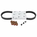 KIT TRANSMISSION (COURROIE, GALETS, GUIDES) ORIGINE PIAGGIO 50 SPRINT 4T 2V E2 25 KMH 2014>2017 -1R000579-