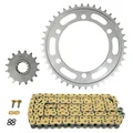 KIT CHAINE ADAPTABLE YAMAHA 900 TDM 2002>2014  525  16x42  (DIAM COURONNE 130/150/10.5)  (DEMULTIPLICATION ORIGINE)  -AFAM-