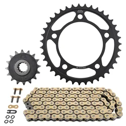 KIT CHAINE ADAPTABLE HONDA 700 NC INTEGRA DCT 2012>2013 520 16x39 (DIAM COURONNE 112/138/12.5) (DEMULTIPLICATION ORIGINE) -JT SPROCKETS/DID