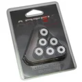 GALET/ROULEAU MAXISCOOTER ARTEK K1  20x17  10,5g (x6)  POUR PEUGEOT 125 SATELIS/ SUZUKI 125 BURGMAN/ APRILIA 125 LEONARDO/ KYMCO 125 PEOPLE
