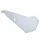 SIDE COVER (LOWER-FRONT) FOR MAXISCOOTER YAMAHA 500 TMAX 2008>2011 -RIGHT - GLOSS WHITE  -SELECTION P2R-