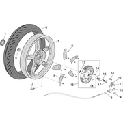 Roue posterieure - F.T.