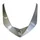 FRONT SHIELD - UPPER - "PIAGGIO GENUINE PART" 125-350-500 X10 GREY 713/B  -67342400EV-