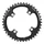 CHAINRING FOR MTB- Ø104 - 4arms-FOR DOUBLE- 42T.  Ø104 2X10 OUTER BLACK STRONGLIGHT . 10 Speed SHIMANO (EXCEPT XT/XTR) NON THREADED