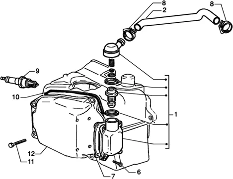 Soupape reniflard huile
