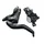 DISC BRAKE KIT- HYDRAULIC FOR MTB - MAGURA MT4 eSTOP -Black " 2 fingers" - Hose long 2200mm Left or right/front or rear