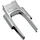 UPPER FORK COVER (GRILLE) FOR MOPED PEUGEOT 103 MVL CHROME - SELECTION P2R-