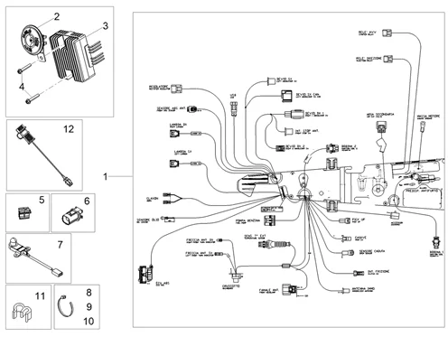 Circuit electrique AV