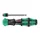 TOURNEVIS PORTE EMBOUT WERA 818 20 RA-R 1/4 NOIR/VERT AVEC PORTE EMBOUT RAPIDAPTOR, RESERVE D'EMBOUT INTEGREE (FONCTION CLIQUET, LAME TELESCOPIQUE) -MARQUE ALLEMANDE POUR LES ATELIERS
