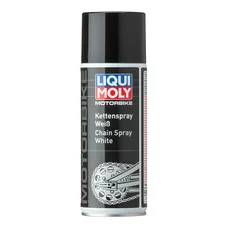 GRAISSE A CHAINE MOTO LIQUI MOLY MOTORBIKE CHAIN LUBE WHITE  (AEROSOL 400ml)