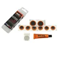 REPAIR KIT -  FOR BICYCLE INNER TUBE- VELOX FOR ROAD BIKE (6 PATCHS 15mm + 2 PATCHS 25mm + GLUE 5g + SCRAPPER) WITH USER MANUAL (SOLD PER UNIT)