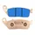 BRAKE PADS NEWFREN FOR KAWASAKI 750 Z 2007>2011 Front   800 Z 2015>2016 Front  TRIUMPH 675 STREET TRIPLE 2008>2015 Front   (L 39mm - H 102mm - thk 8.3mm)  (FD0132SE)  (ELITE SINTERED)