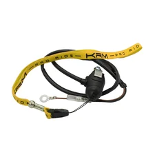 COUPE CIRCUIT/CONTACT KRM PRO RIDE MAGNETIQUE NOIR LANIERE JAUNE (NORMALEMENT OUVERT)