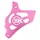 CACHE PIGNON 50 A BOITE ARTEK POUR MINARELLI 50 AM6/BETA 50 RR/RIEJU 50 MRT/SHERCO 50 SM-R, SE-R ALU CNC ROSE