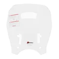 BULLE/SAUTE VENT MOTO POUR YAMAHA 900 XSR 2016>2019  TRANSPARENTE (HIGHT HAUTEUR 400mm)  -FACO-