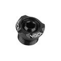 BOUCHON D'HUILE 50 A BOITE VOCA EVO V2 POUR DERBI 50 SENDA, GPR (MOTEUR EURO 2, 3, 4) ALU CNC NOIR