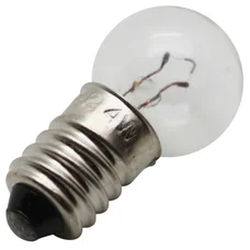BULB/LAMP  6V  2,4W E10 G14 P2R  WHITE ( BICYCLE HEAD LIGHT) (BOX OF 10)