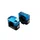 PONTET/SURPONTET 50 A BOITE KRM PRO RIDE POUR GUIDON DIAM 28,6 mm ALU CNC NOIR/BLEU
