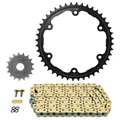 KIT CHAINE ADAPTABLE TRIUMPH 1200 SPEED TRIPLE RS 2021>  525  17x44  (DIAM COURONNE 150/170/8.5)  (DEMULTIPLICATION ORIGINE)  -AFAM-