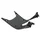 CARENAGE/MARCHE PIED SCOOT ADAPTABLE MBK 50 BOOSTER 1999>2003/YAMAHA 50 BWS 1999>2003 NOIR MAT  -FACO-
