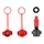 BEC VERSEUR/DE REMPLISSAGE AUTO-STOP POUR JERRYCAN/BIDON ESSENCE/CARBURANT PRESSOL POLYPROPYLENE ROUGE