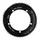 CHAINRING FOR TRACK BIKE 5 ARMS - Ø144 TA FULL TRACK 54 Teeth- BLACK ALU 7075 FOR CHAIN 3.17mm (1"1/8)