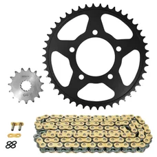 KIT CHAINE ADAPTABLE SUZUKI 650 SFV GLADIUS 2009>2016  520  15x46  (DIAM COURONNE 87/110/10.5)  (DEMULTIPLICATION ORIGINE)  -AFAM-