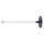 CLE TORX CYCLUS PRO T TX25 LONGUEUR 300mm AVEC MANCHE (VENDU A L'UNITE)  -MADE IN CEE-
