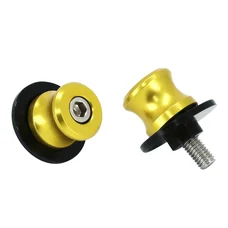 DIABOLO FOR PADDOCK STAND FOR YAMAHA 700 MT-07 ALUMINIUM GOLD (PAIR) -AVOC