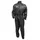 COMBINAISON DE PLUIE ADX NOIR    XS  (CEINTURE D'AJUSTEMENT + SOUFFLET AVEC ZIP ET PRESSIONS AU PIED + SAC DE TRANSPORT)