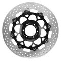DISQUE DE FREIN ADAPTABLE HONDA 600 CB F HORNET 2000>2006, CB F HORNET S 2000>2004 AV(EXT 296mm - INT 58,2mm - 6 TROUS)  (DF5139EF)  -NEWFREN-