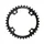 CHAINRING FOR ROAD BIKE- 4 Arms- 36T. -INNER- FX110 TYPE FSA GOSSAMER/SLK LIGHT/K-FORCE LIGHT BLACK TA 11 SPEED-.