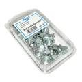 ECROU DE ROUE VELO A RONDELLE CRANTEE ALGI DIAM 10x100  (00593000-100) (BLISTER DE 25)
