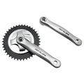 PEDALIER CITY P2R MANIVELLES ALU 170mm PLATEAU 38D. CHAINE 3.30 (1/8")