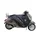 TABLIER COUVRE JAMBE TUCANO POUR PIAGGIO 125 VESPA GT, 125-250-300 VESPA GTS (R154PRO-X) (TERMOSCUD PRO 4 SEASON) (SYSTEME ANTI-FLOTTEMENT SGAS)