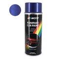 BOMBE DE PEINTURE MOTIP KOMPAKT AUTOLACK ACRYL METAL BLEU FONCE AEROSOL 400 ml (53922)