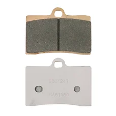 BRAKE PADS SET (2 pads) CL BRAKES FOR DUCATI 600-750 MONSTER, 400-600-750-900 SS / HUSQVARNA 400-450-510-570-630 SM / MOTO-GUZZI 1100 CALIFORNIA  Front - (2247 XBK5 SPORT SINTERED)