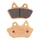 BRAKE PADS SET (2 pads) CL BRAKES FOR HARLEY-DAVIDSON 1450 SOFTAIL 2006>2007, 1584 FAT-BOY 2007, 1584 SOFTAIL 2007> Rear - (1237 RX3 TOURING SINTERED)
