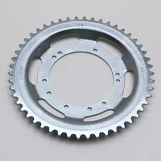 COURONNE CYCLO ADAPTABLE PEUGEOT 103 ROUE BATONS ACIER 50 DTS (ALESAGE 94 mm) 10 TROUS  -SELECTION P2R-