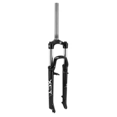 FOURCHE VTT 29" SUNTOUR XCT V3 MLO ALU NOIR 100mm POUR FREIN A DISQUE ET V-BRAKE PIVOT LISSE 1"1/8-28,6 EXTERIEUR
