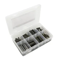 METRIC PARALLEL KEYWAY (range 130 parts in box)  -P2R-