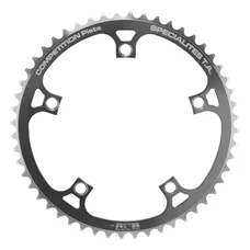 CHAINRING FOR TRACK BIKE - 5 Arms- Ø 144 TA 52 Teeth- SILVER ALU 7075 For CHAIN 3.17mm (1"1/8)