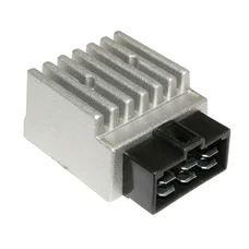 REGULATEUR DE TENSION 50 A BOITE ADAPTABLE APRILIA 50 RS 2011> / MINARELLI 50 AM6  (CONNECTEUR NOIR - 6 FICHES)  -P2R-