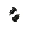 DIABOLO FOR PADDOCK STAND M8 BLACK - FOR HONDA/SUZUKI (WITH CHC CONTERSUNK SCREW)  -AVOC- (PAIR)