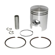 PISTON FOR SCOOT CPI 50 POPCORN, OLIVER, ARAGON /KEEWAY 50 FOCUS, HURRICANE /GENERIC 50 XOR (PIN Ø10mm - 2 RINGS 1,5mm)  -P2R QUALITE PREMIUM-