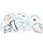 COMPLETE GASKET SET - FOR MAXISCOOTER DERBI 200 BOULEVARD 4STROKE >2005 / PIAGGIO 200 LIBERTY E3>2004, RST >2004, SPORT >2004  -ARTEIN-